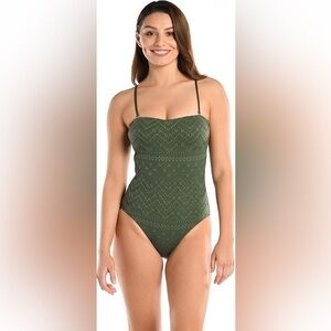 La Blanca “Saltwater Sands” one piece swim suit NWT